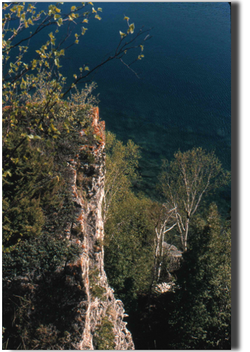 Niagara escarpment, Bruce Peninsula